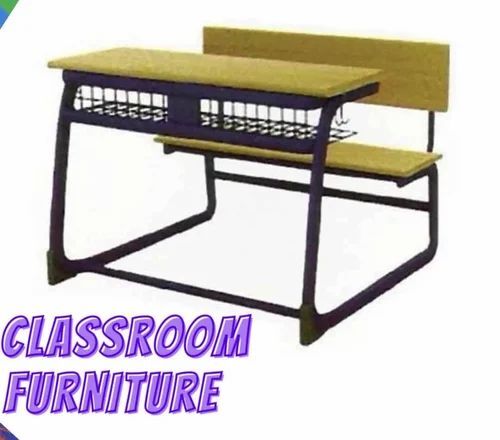 Single Box Type Desk School Furniture