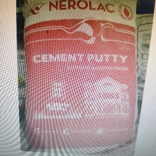 White cement putty