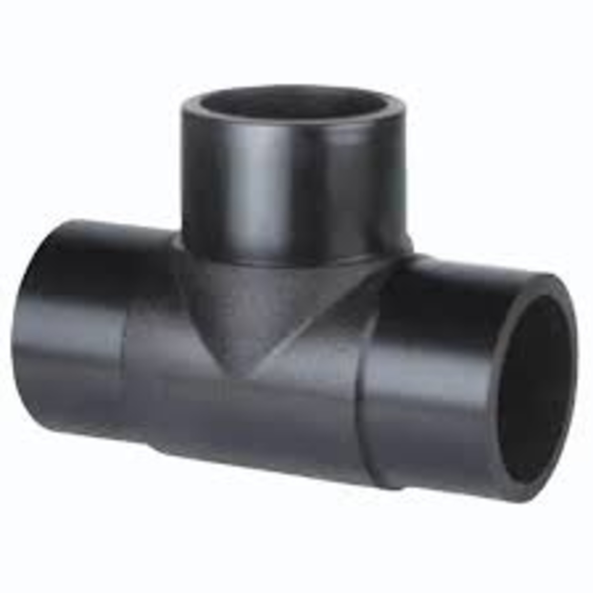 3/4 Inch Hdpe Pipe Tees - Color: Black