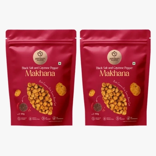 Black Salt And Cayenne Pepper Makhana 