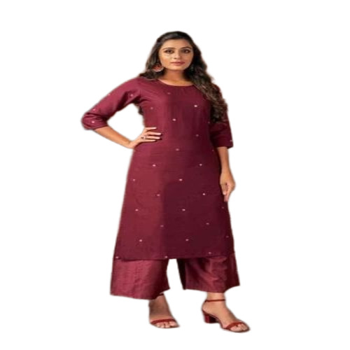 Ladies Round Neck Printed Kurti By Sk Ventures