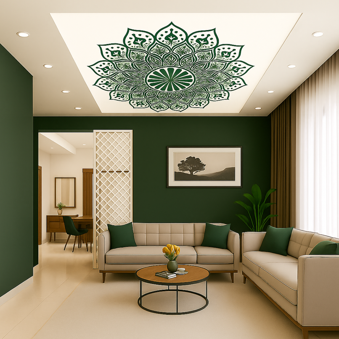 Premium Printed Stretch Ceiling - Material: Aluminum Alloy