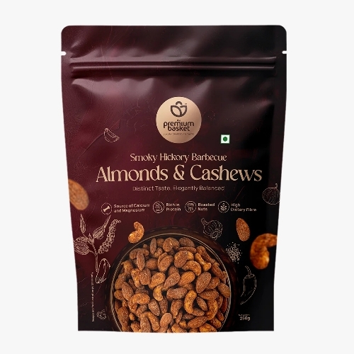 Smoky Hickory Barbecue Almonds And Cashew