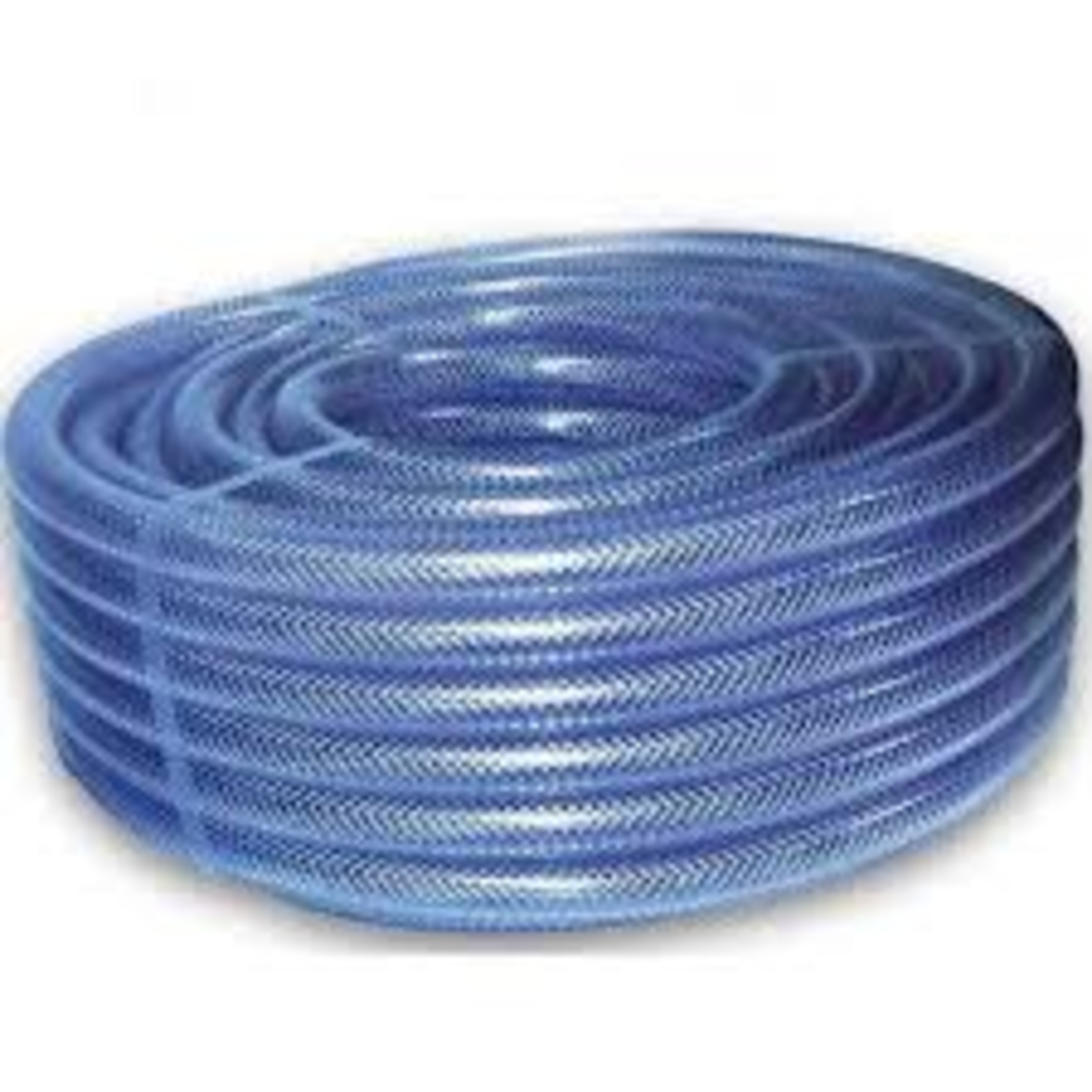White 20 Meter Braided Hose Pipe