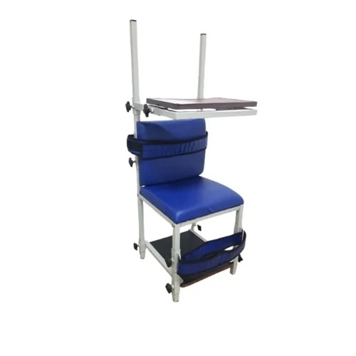 Bms Cp Chair - Metal, Standard Size, Blue | Portable, Manual Power, Durable Finish, 1 Year Warranty