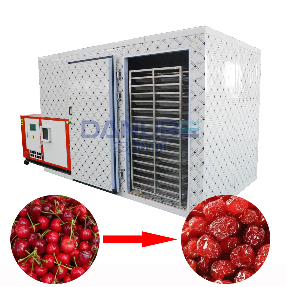 Fruit Drying Machine Cherry Dryer Room Cherry Dehydrator Processing Equipment - Capacity: Customized Kg/Hr