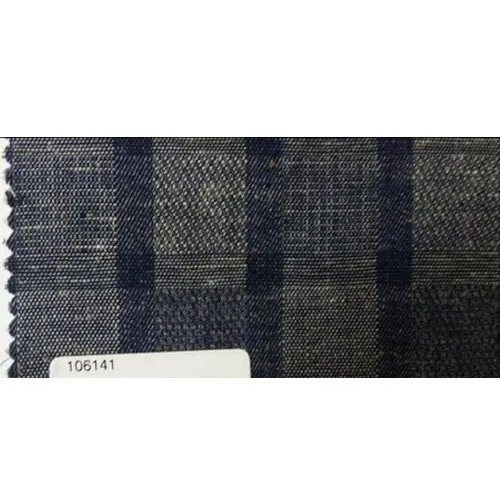 Giza cotton dobby shirting fabric 