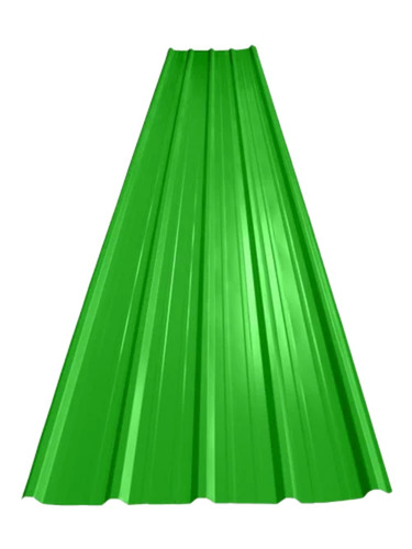 Green Ms Profile Roofing Sheet