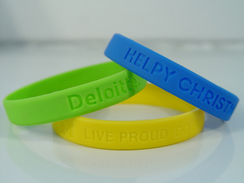 Silicone Wristband - Display Color: Black