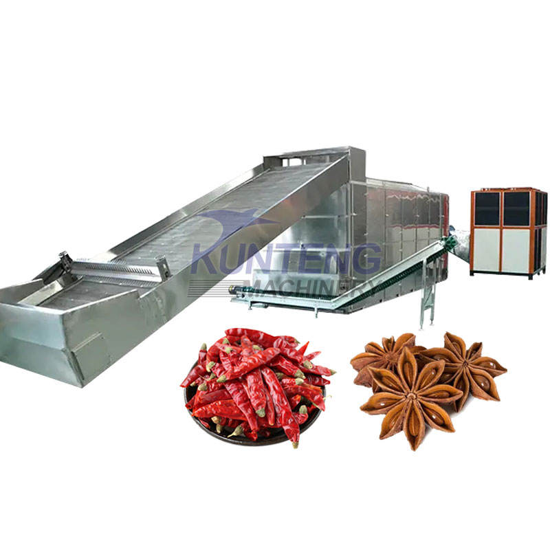 Stainless Steel Industrial Star Anise Red Chili Dryer Machine