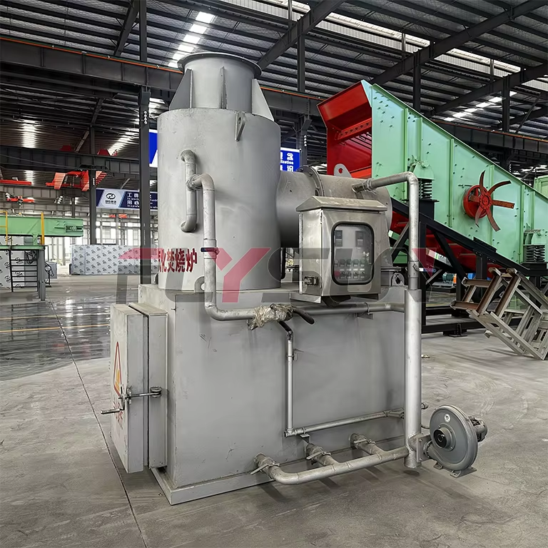 Garbage Recycling Classification And Incineration Equipment Waste Sorting Machine Garbage Incinerator - Color: White