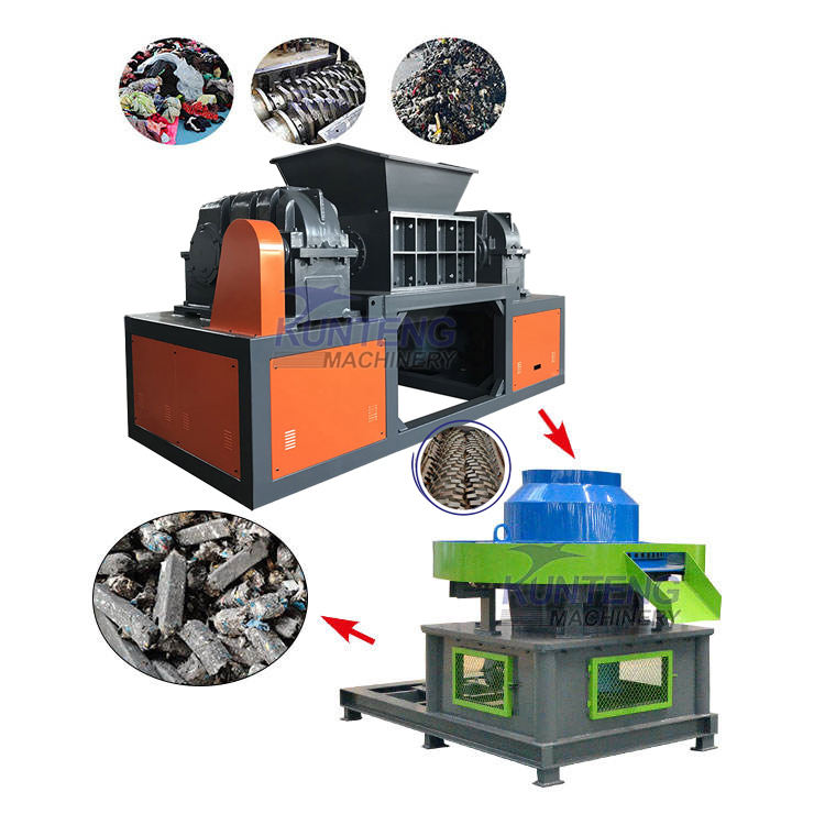 Rdf Garbage Forming Machine Garbage Sorting Incineration Power Generation Project - Color: Customized