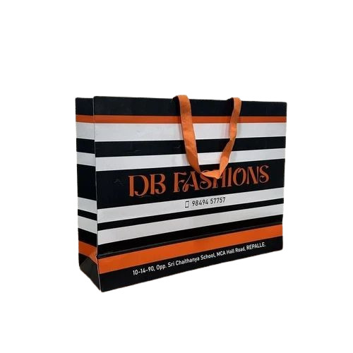 3 Kg Paper Bag With Ribbon Handle
