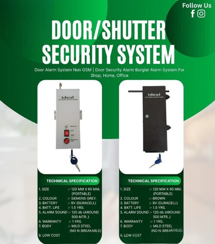 Burglar Security Alarm System