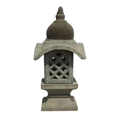 Gray Cement Lamp