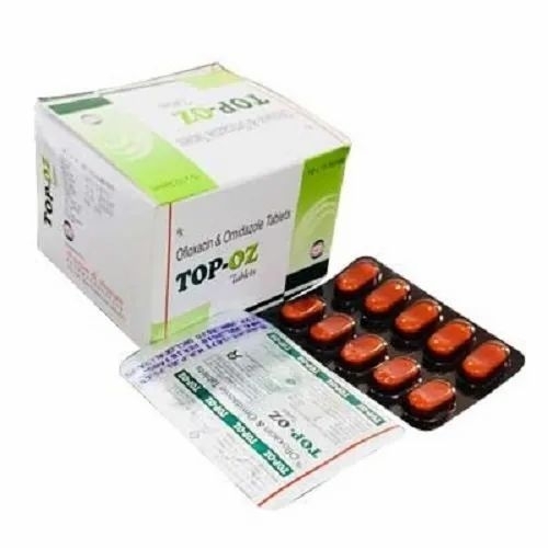 Ofloxacin And Ornidazole Antibiotic Tablet
