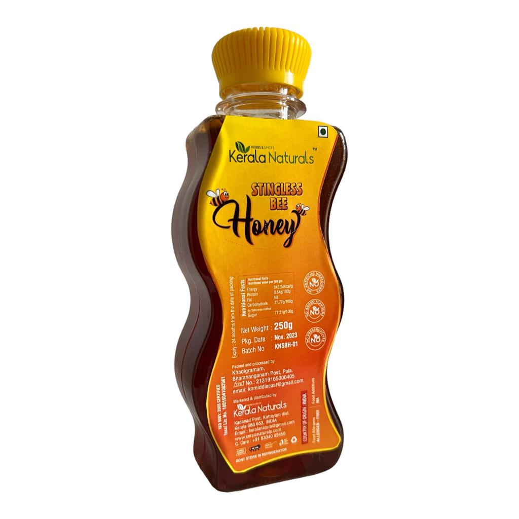 Stingless Bee Honey 250Gm Pack - Color: Dark Amber To Reddish-Brown