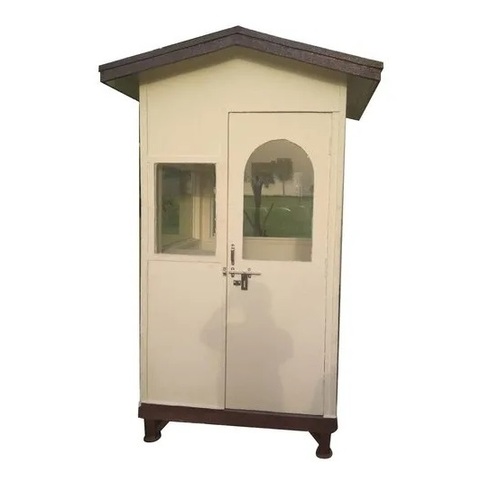 4X4 Feet Mild Steel Portable Security Cabin