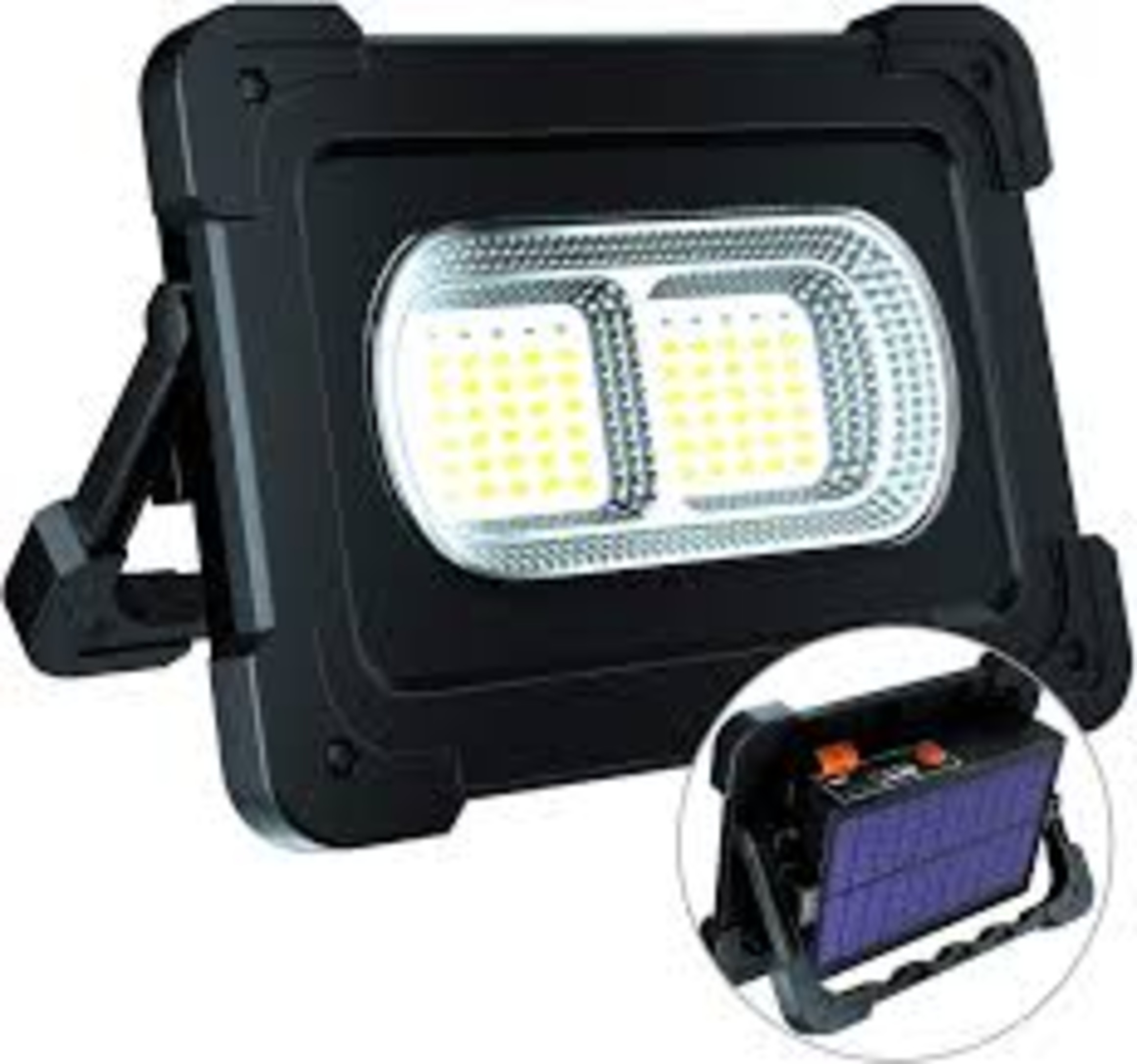 80W Solar LED Flood Lighting System