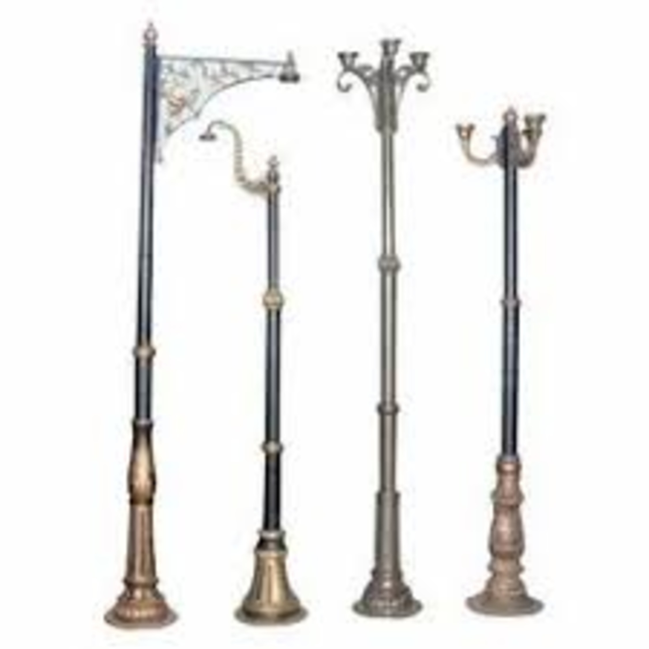 Cast Iron Lamp Pole - Height: 5 Foot (Ft)