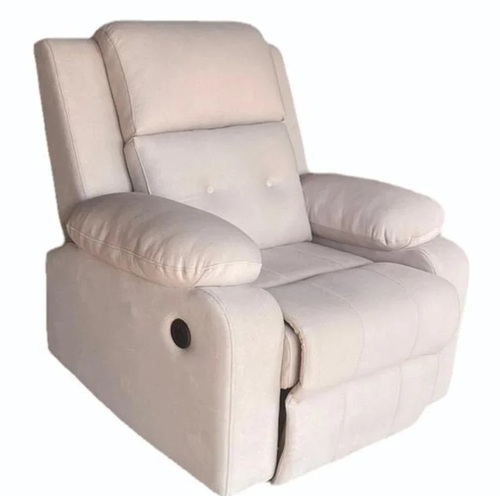 Off White Recliner Comfortable Chair