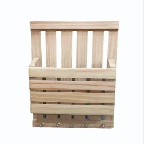 Pine Wooden Key Holder