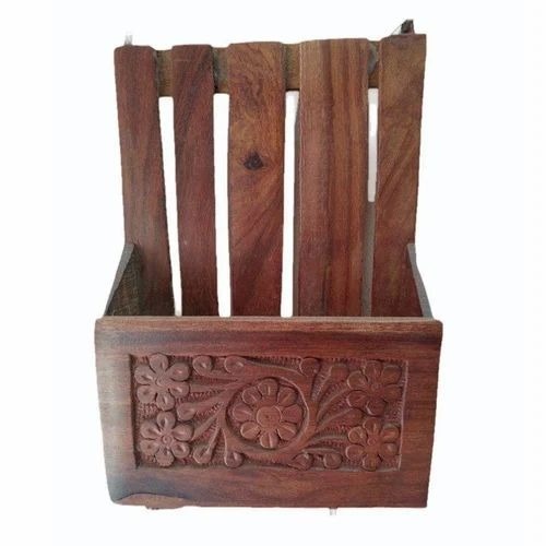 Shesham Wooden Key Holder