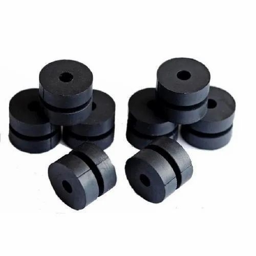 Black rubber product