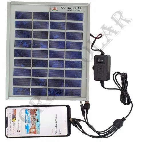 Black Solar Mobile Charger - Application: Commercial