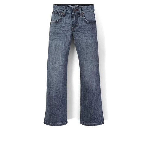 Boot Cut Jeans - Color: Black