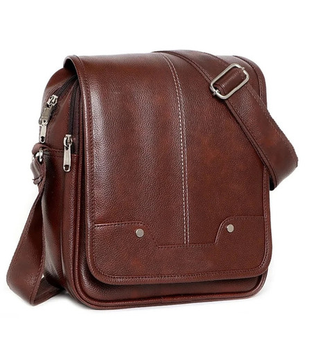 Brown Sling Bag - Design: Plain