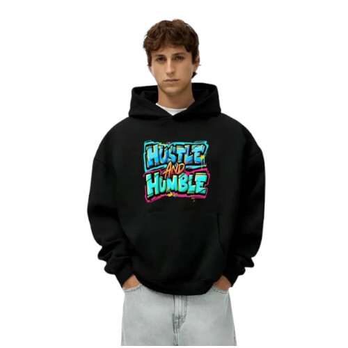 Mens Printed Hoodie