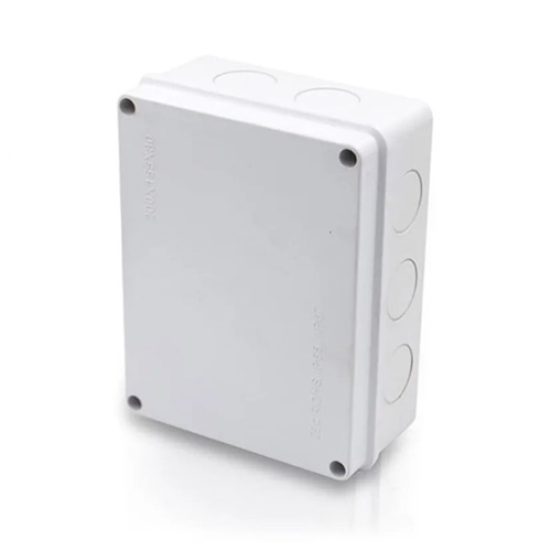 Plastic Junction Box - Color: White