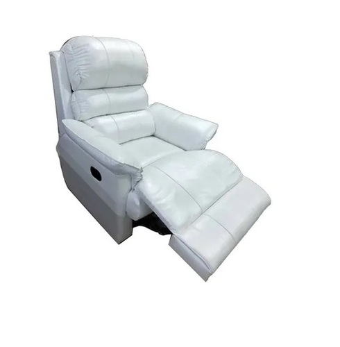 White Recliner Rocking Chair