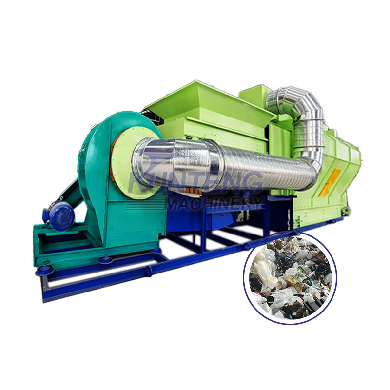 Construction Waste Sorting Equipment Household Waste Treatment Machinery - Capacity: 50 Ton/Day