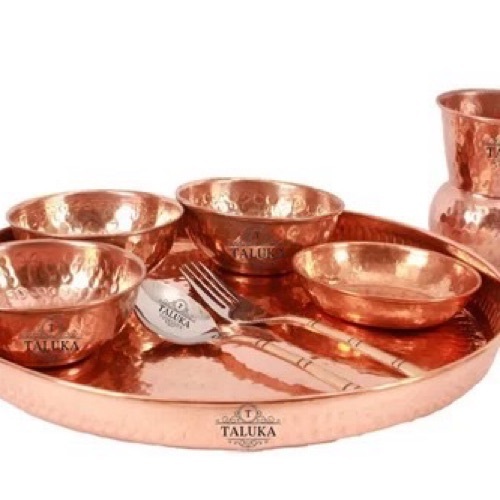 Copper Dinner Set