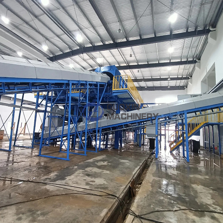 Domestic Plastic Waste Sorting And Compressor Machine Municipalities Solid Waste Treatment Machinery - Automatic Grade: Automatic