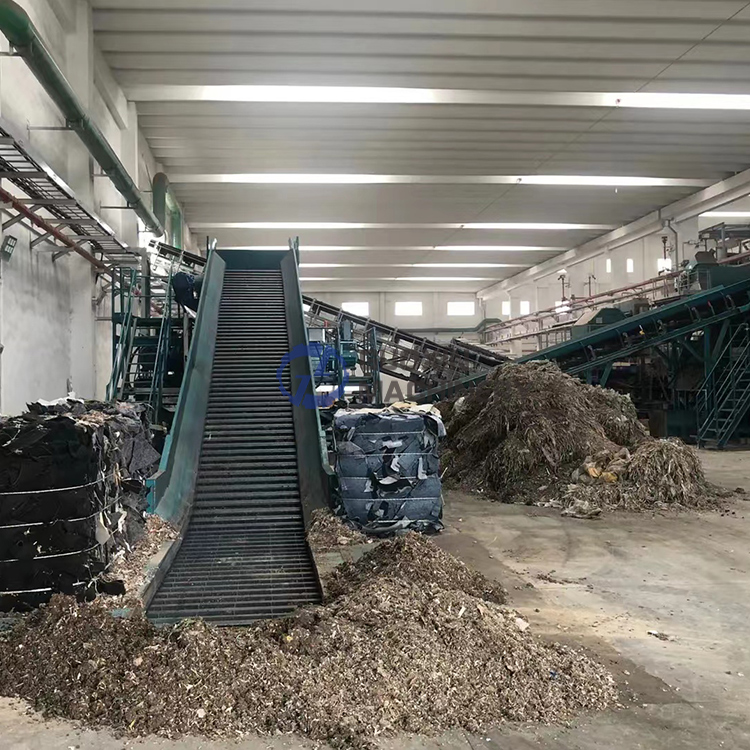 Industrial Waste Treatment Equipment Construction And Demolition Waste Crushing Sorting And Recycling Plant - Color: Customized