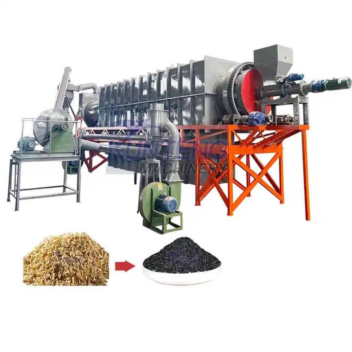 Sawdust Carbonization Furnace Continuous Carbonization Furnace