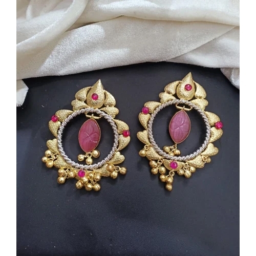 Designer Gold Earrings 