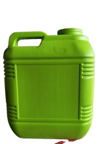 Green Edible Oil Hdpe Can - 15 Ltr Plastic, Green, Square, Screw Cap | Biodegradable, Eco-Friendly, Durable, Fine Finished