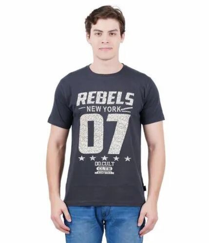 Round Neck Printed T-Shirts