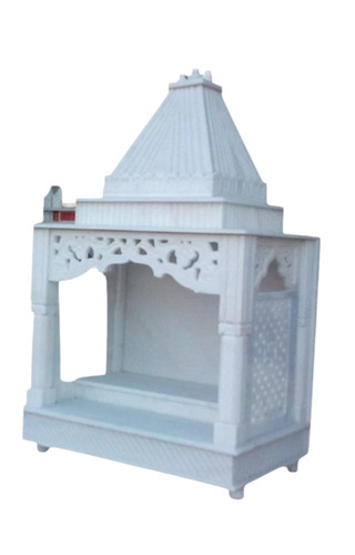 Indoor White Marble Temple