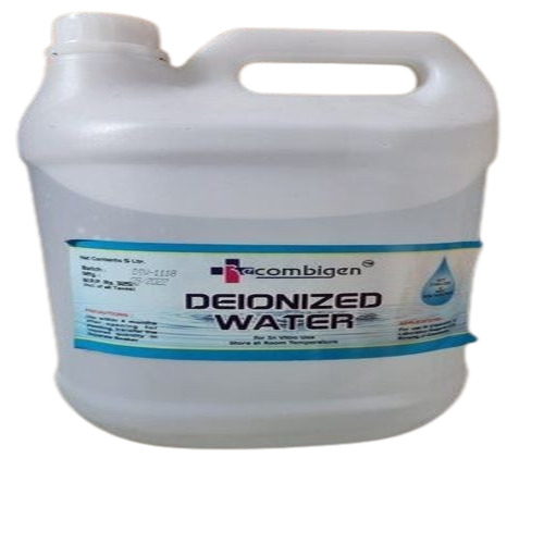 Deionized Distilled Water