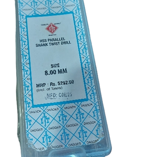 Hss Parallel Shank Twist Drill