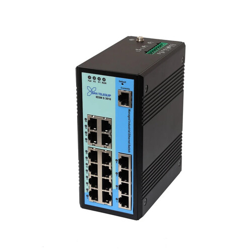 Iesm S 3016 16 And 20 Port Managed Industrial Ethernet Switch