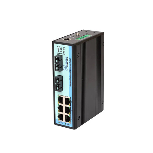 IESM S 306-2F 8 and 10 Port Managed Industrial Ethernet Switch