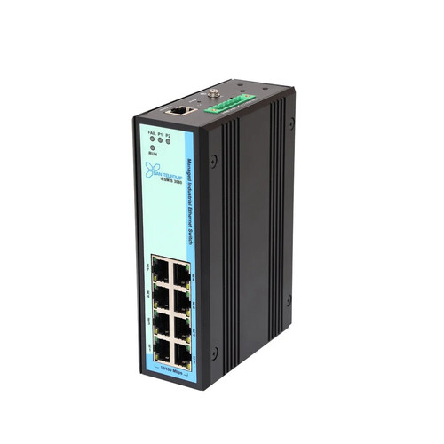 IESM S 3080 8 Port Managed Industrial Ethernet Switch