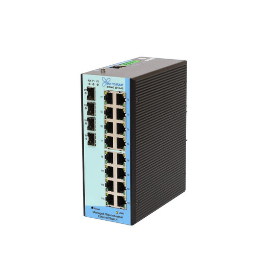 IESMG 3016-4S Y 16-port 10 / 100 / 1000BASE-TX+4G SFP Managed Industrial Switch