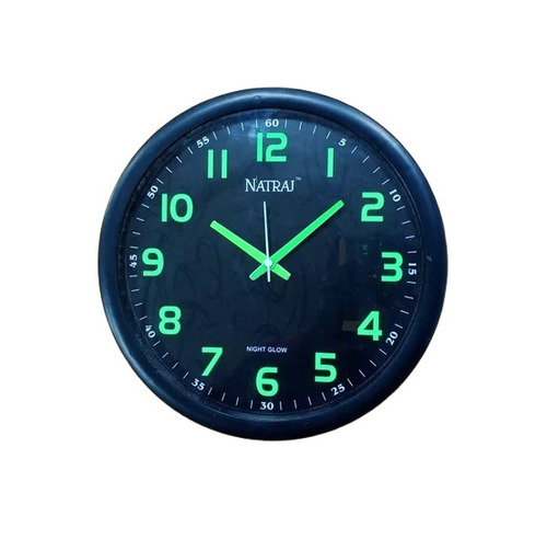 Natraj Plastic Analog Wall Clock
